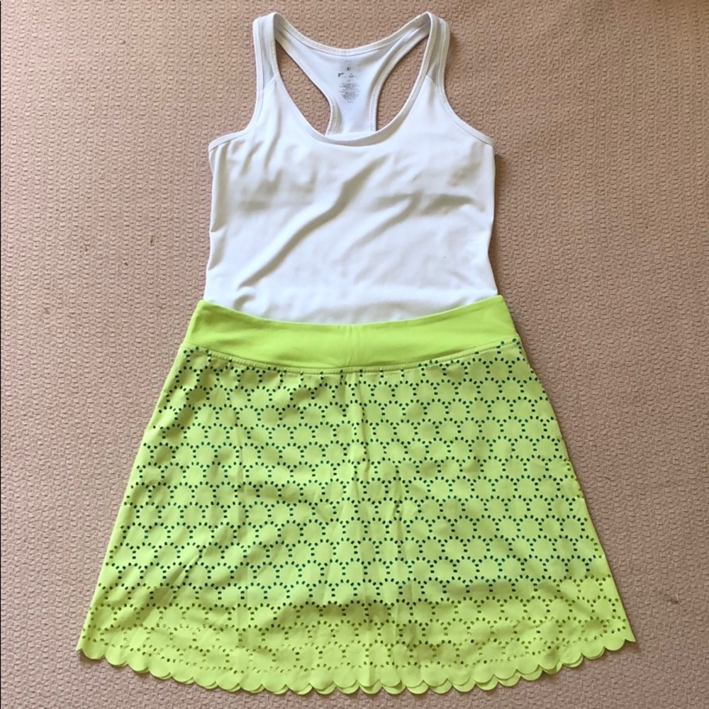 Title Nine Skort - Lime Green